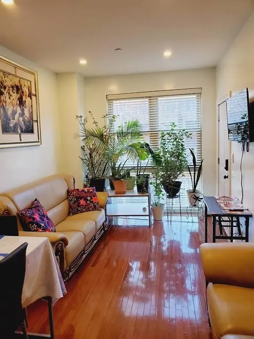 Apartamento Beautiful Bedroom In A Private Home With Access To Patio Nueva York